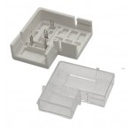 Conector unión ángulo V8 para tira LED 230V de 10mm